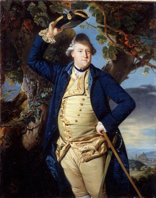 Johann Zoffany George Nassau 3rd Earl Cowper oil painting picture